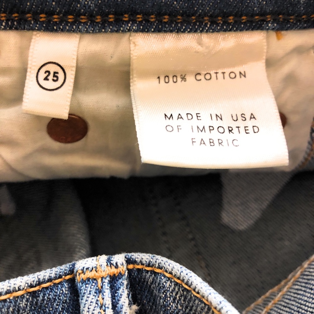 GRLFRND Joan Jeans With Raw Hems - Picture 7 of 8